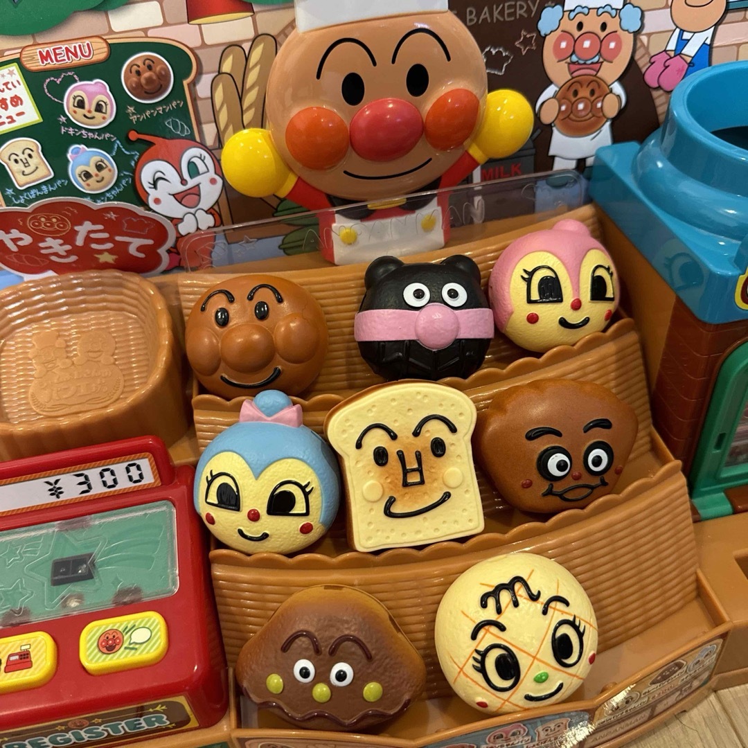 アンパンマンセット　ジャムおじさんのパン工場&アイスちょうだい エンタメ/ホビーのおもちゃ/ぬいぐるみ(キャラクターグッズ)の商品写真