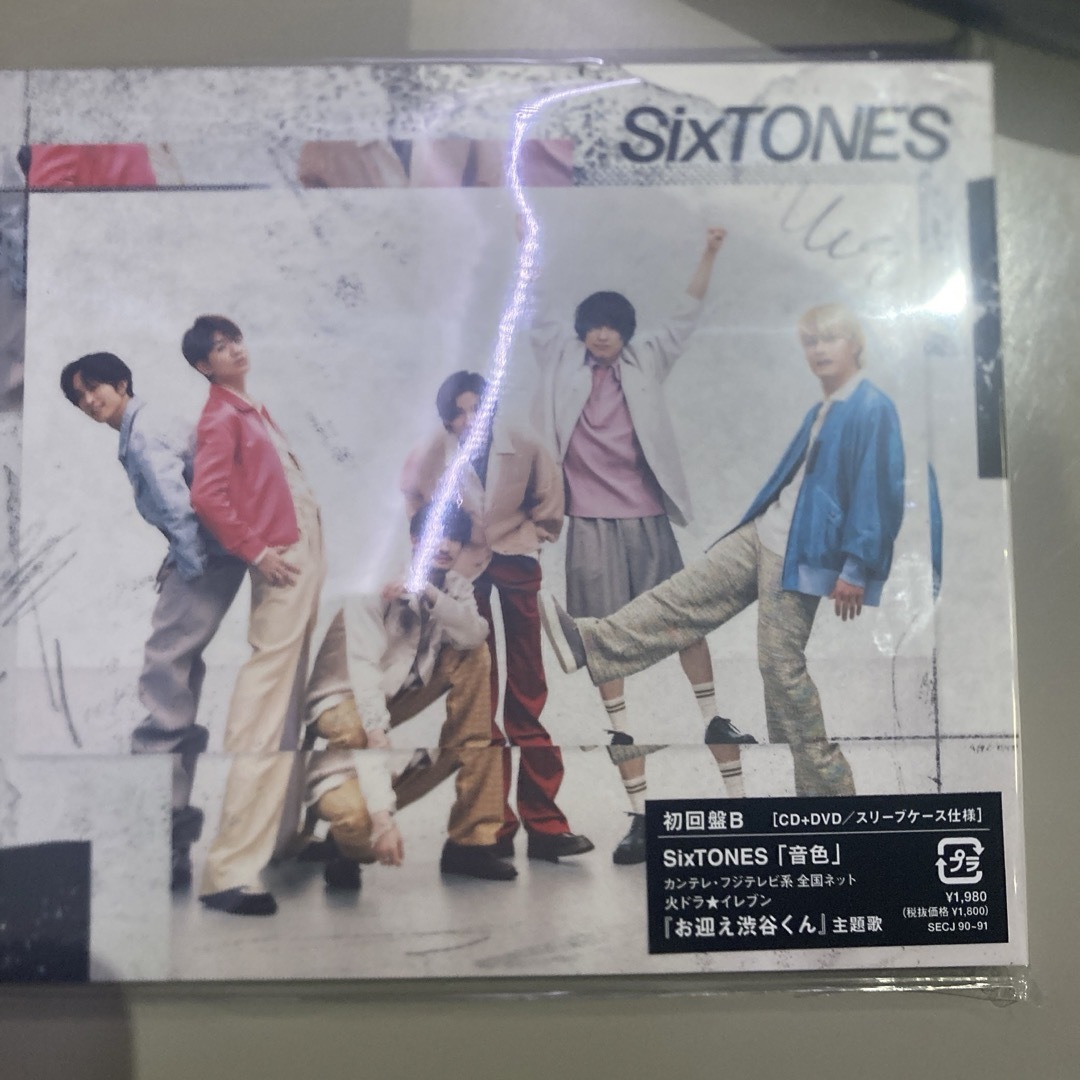 音色　SixTONES  初回盤Ｂ未開封※特典なし エンタメ/ホビーのCD(ポップス/ロック(邦楽))の商品写真