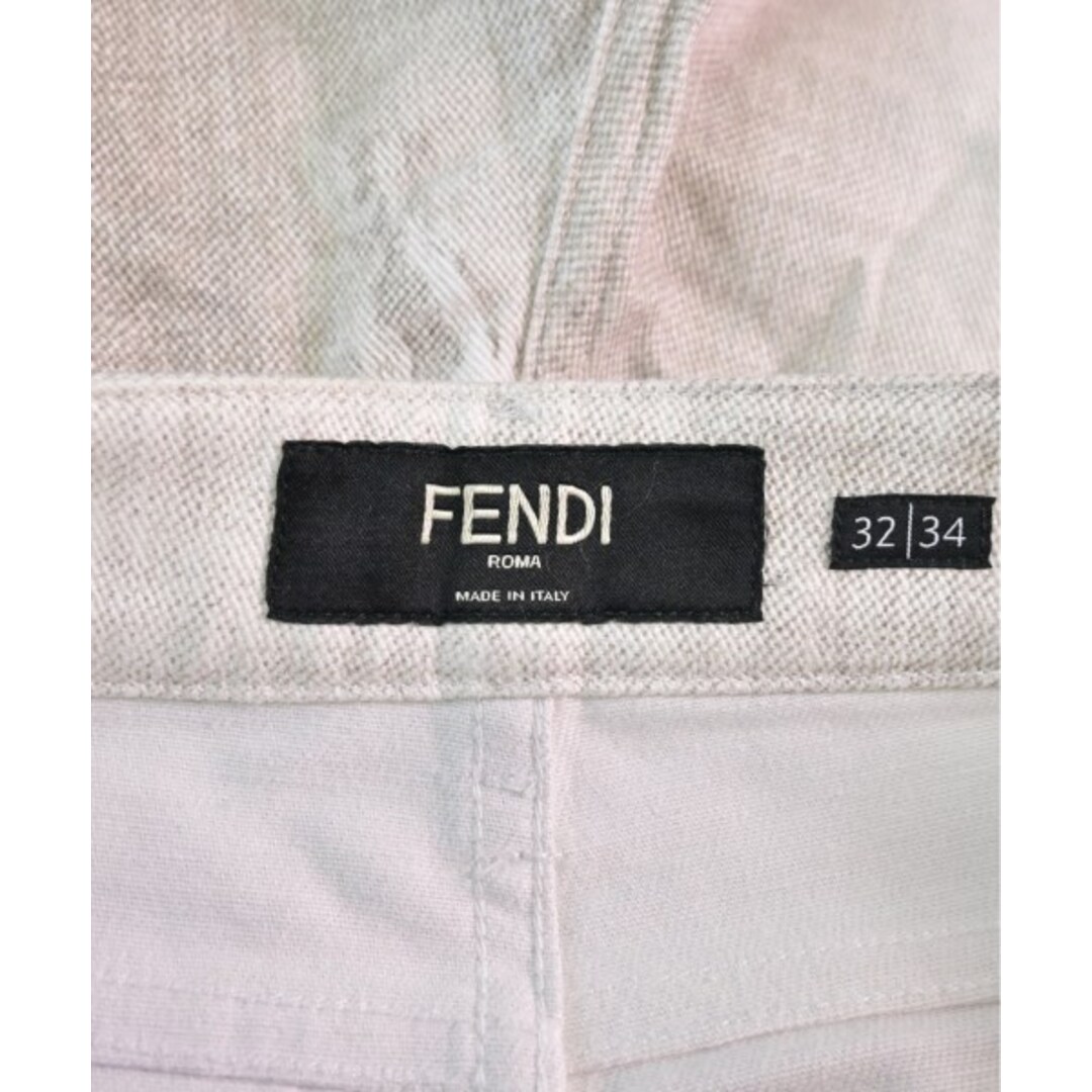 FENDI(フェンディ)のFENDI フェンディ ショートパンツ 32(L位) ベージュ 【古着】【中古】 メンズのパンツ(ショートパンツ)の商品写真