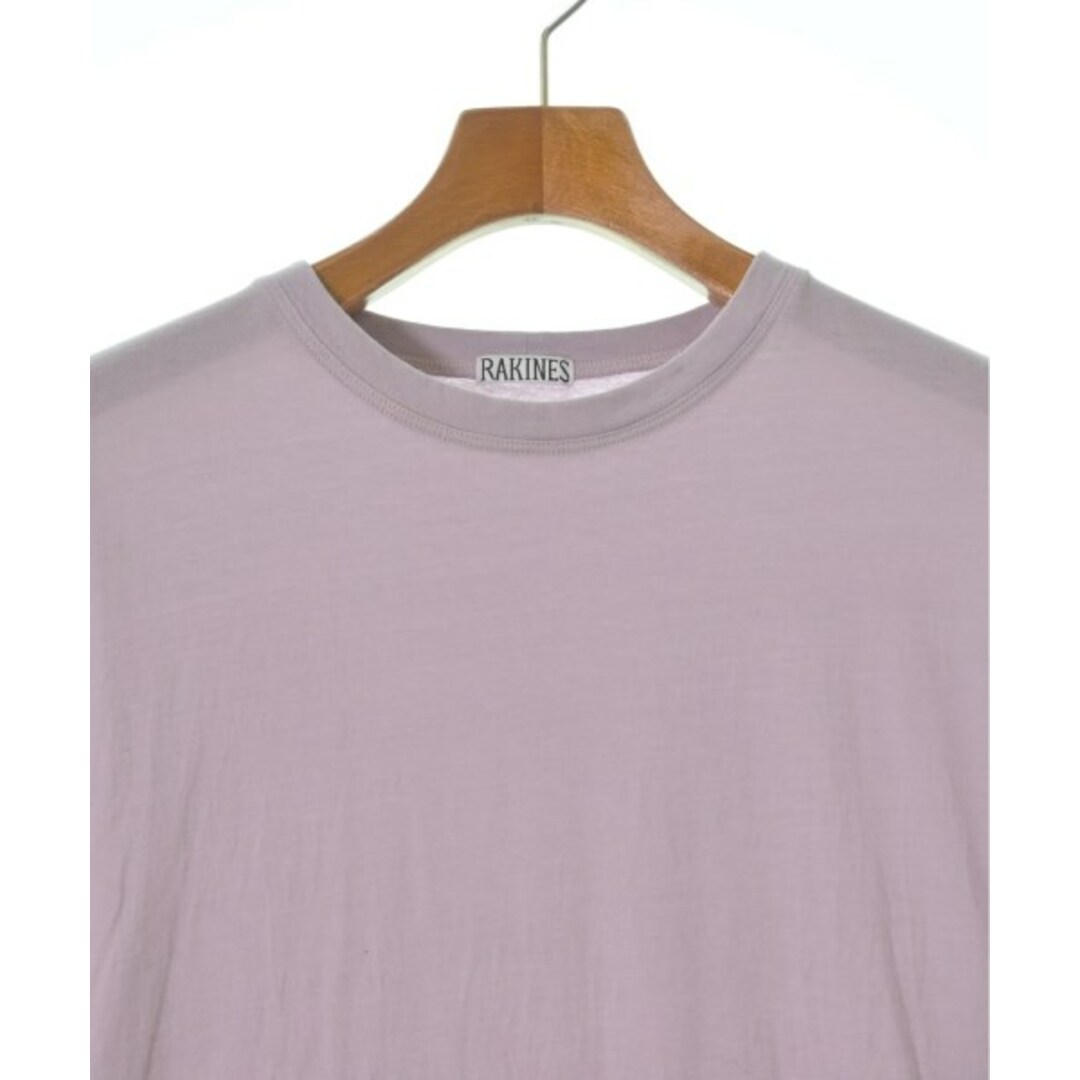 RAKINES ラキネス Tシャツ・カットソー 2(M位) ピンク 【古着】【中古】 メンズのトップス(Tシャツ/カットソー(半袖/袖なし))の商品写真