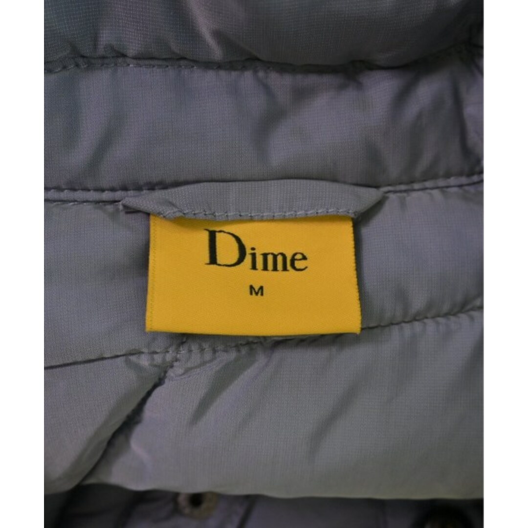 DIME ダイム ダウンジャケット/ダウンベスト M ブルーグレー 【古着】【中古】 メンズのジャケット/アウター(ダウンジャケット)の商品写真