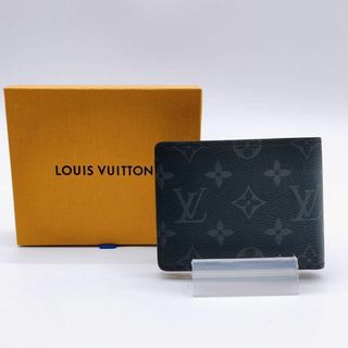 ルイヴィトン(LOUIS VUITTON)の【極美品】ルイヴィトン モノグラム エクリプス ポルトフォイユ 二つ折り財布(財布)