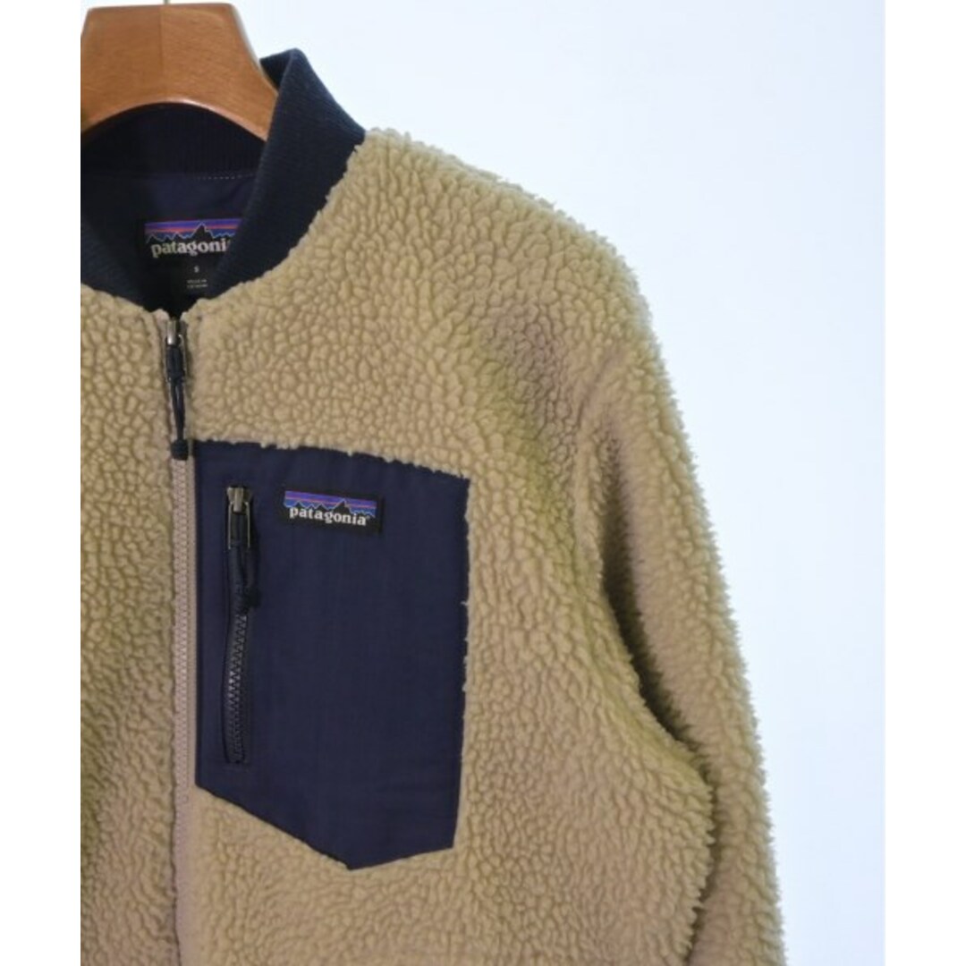 patagonia(パタゴニア)のpatagonia パタゴニア ブルゾン（その他） S ベージュx紺 【古着】【中古】 メンズのジャケット/アウター(その他)の商品写真