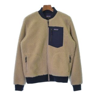 パタゴニア(patagonia)のpatagonia パタゴニア ブルゾン（その他） S ベージュx紺 【古着】【中古】(その他)