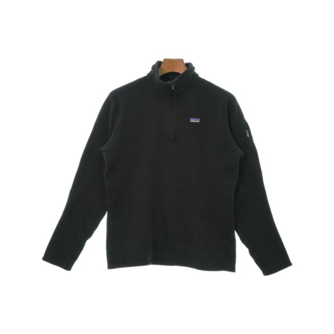 patagonia(パタゴニア)のpatagonia パタゴニア スウェット L 黒 【古着】【中古】 レディースのトップス(トレーナー/スウェット)の商品写真