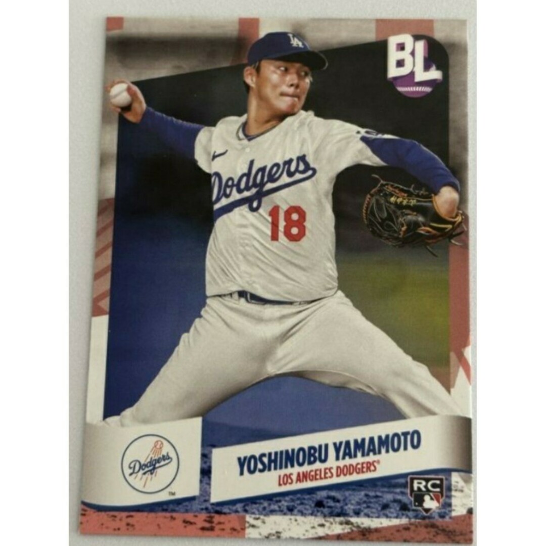 Topps(トップス)の❇️山本由伸 限定生産 2024 topps BIG LEAGUE ドジャース エンタメ/ホビーのタレントグッズ(スポーツ選手)の商品写真