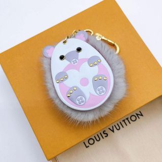 ルイヴィトン(LOUIS VUITTON)の【極美品・激レア】ルイヴィトン M00357 ポルトクレ ヘッジホッグ チャーム(キーホルダー)