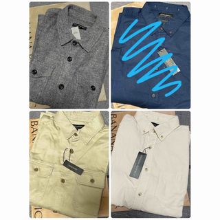 バナナリパブリック(Banana Republic)の新品　バナナリパブリック　トップス3点セット　L    GAPユニクロ(シャツ)