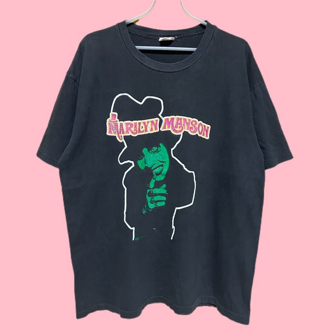 MARILYN MANSON 90s マリリンマンソン ビンテージ バンT  メンズのトップス(Tシャツ/カットソー(半袖/袖なし))の商品写真