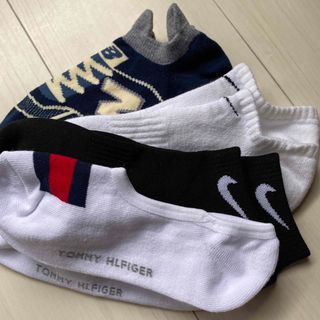 ソックス  22-25センチ  4足ペア　NB / NIKE / TOMMY