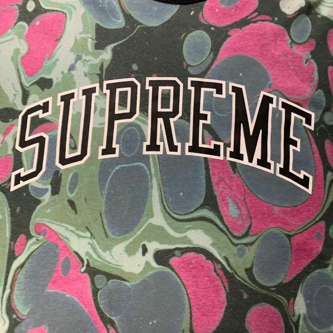 Supreme(シュプリーム)の【即完売モデル】シュプリーム 総柄 バイオ アーチロゴ 希少 入手困難 Tシャツ メンズのトップス(Tシャツ/カットソー(半袖/袖なし))の商品写真