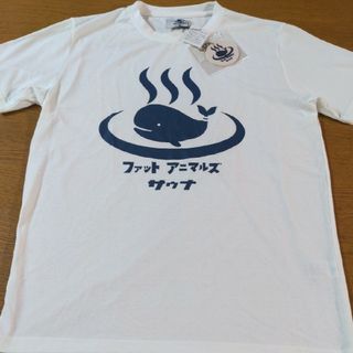 W☆新品☆FAT ANIMALS☆半袖Ｔシャツ☆LL☆男性用☆ホワイト・サウナ(Tシャツ/カットソー(半袖/袖なし))