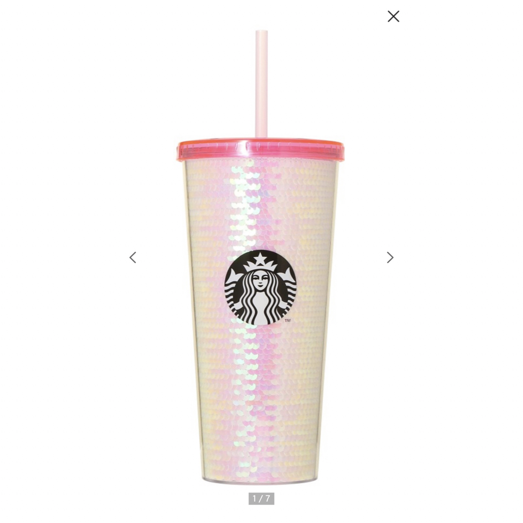 Starbucks Coffee(スターバックスコーヒー)のスターバックスSAKURA2024コールドカップタンブラースパンコール651ml インテリア/住まい/日用品のキッチン/食器(タンブラー)の商品写真