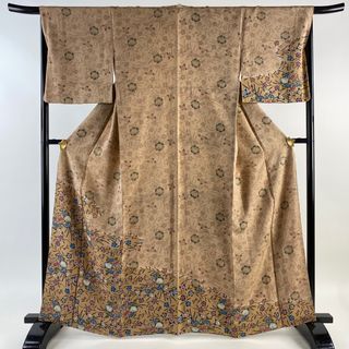 訪問着 身丈166cm 裄丈67.5cm 正絹 美品 逸品 【中古】(着物)