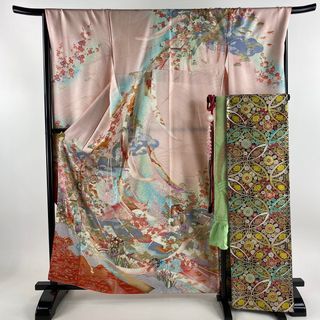 振袖 身丈163cm 裄丈68cm 正絹 秀品 【中古】(着物)