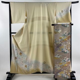 訪問着 身丈159cm 裄丈67cm 正絹 秀品 【中古】(着物)