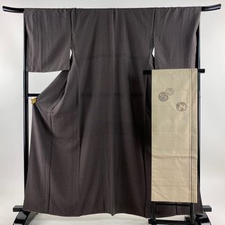 小紋 身丈162cm 裄丈68cm 正絹 美品 秀品 【中古】(着物)