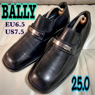 バリー(Bally)のBALLY バリー　革靴　黒ブラック25cm(ドレス/ビジネス)