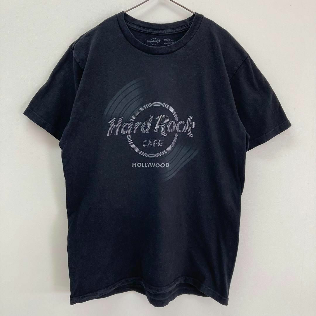 Hard Rock CAFE(ハードロックカフェ)の【美品】古着　半袖Tシャツ ハードロックカフェ　ブラック　M メンズのトップス(Tシャツ/カットソー(半袖/袖なし))の商品写真