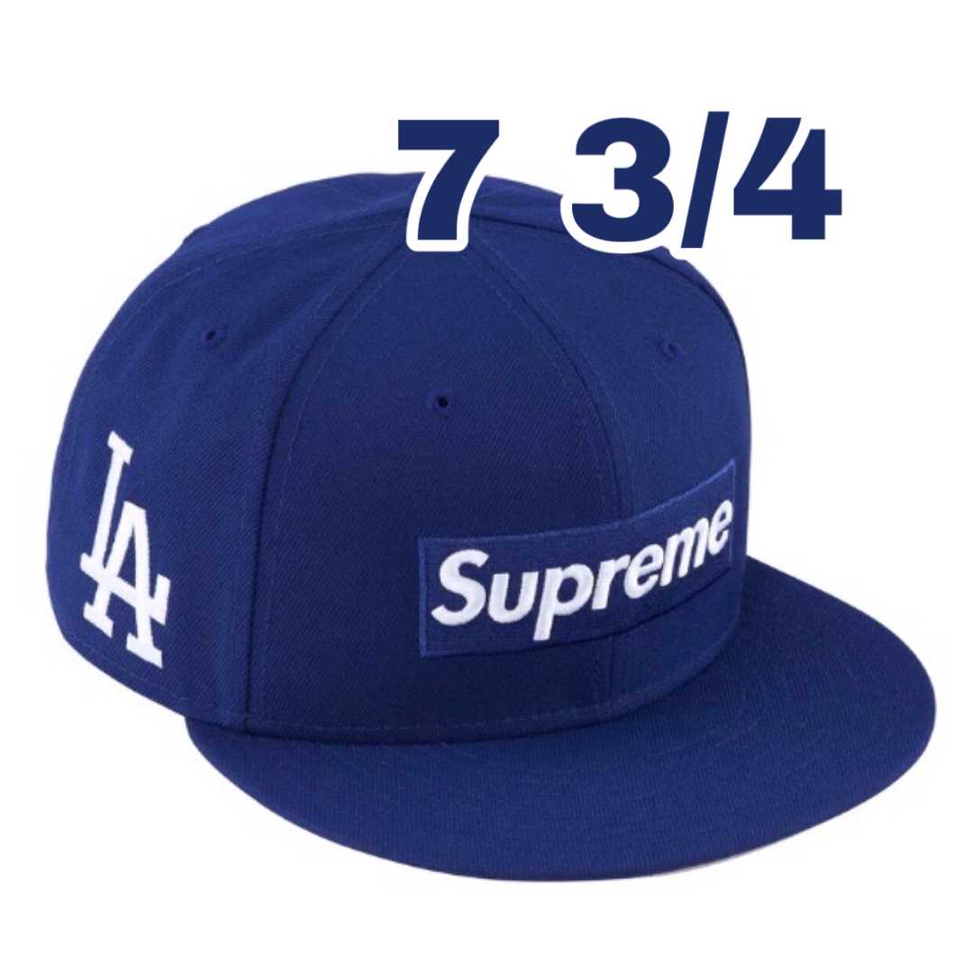 Supreme(シュプリーム)のSupreme MLB Teams Box Logo New Era Royal メンズの帽子(キャップ)の商品写真