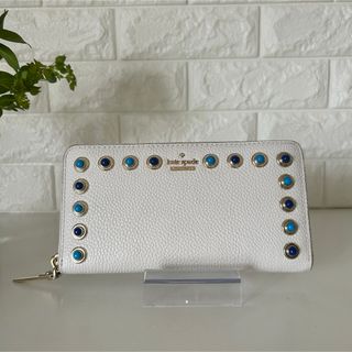 ケイトスペードニューヨーク(kate spade new york)のkate spade  ケイトスペード　長財布  ラウンドファスナー(財布)