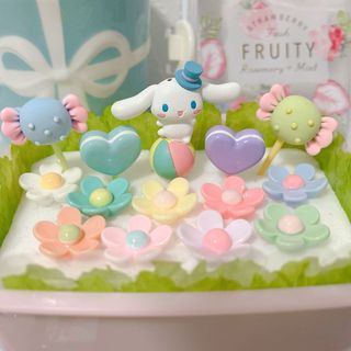 パステルシナモロール♡ランチピックセット♡お弁当ピック(弁当用品)