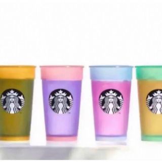 Starbucks Coffee - スターバックス　カラーチェンジング　コールドカップセット　リユーザブル　カップ