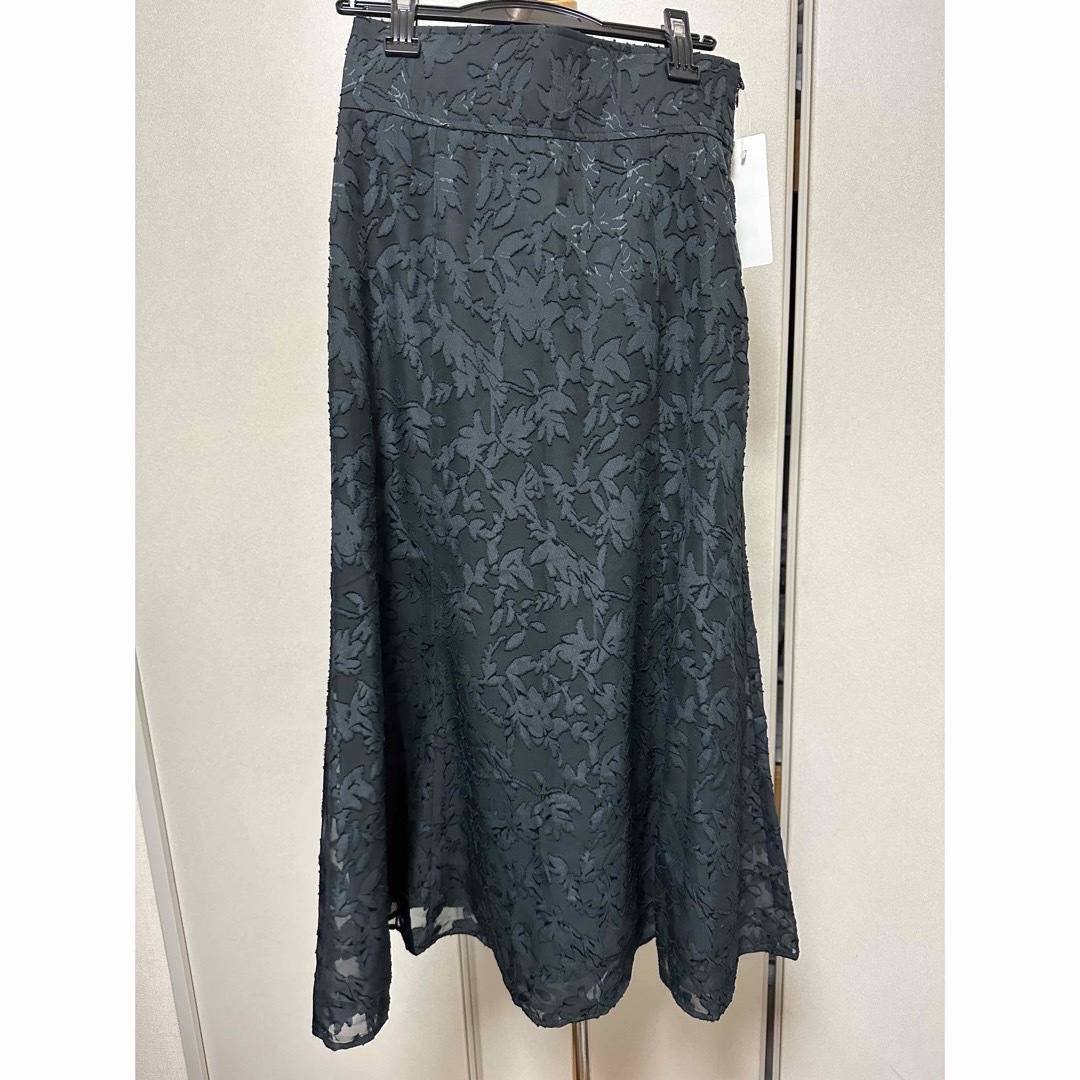GU(ジーユー)のGU☆ジャガードバックリボンロングスカート レディースのスカート(ロングスカート)の商品写真