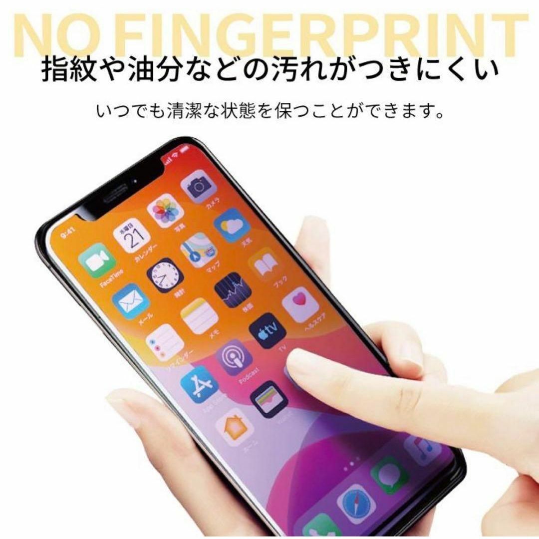 ゲームにも最適！至高の指滑り★サラサラ強化ガラスfilm【iPhoneXR】 スマホ/家電/カメラのスマホアクセサリー(保護フィルム)の商品写真