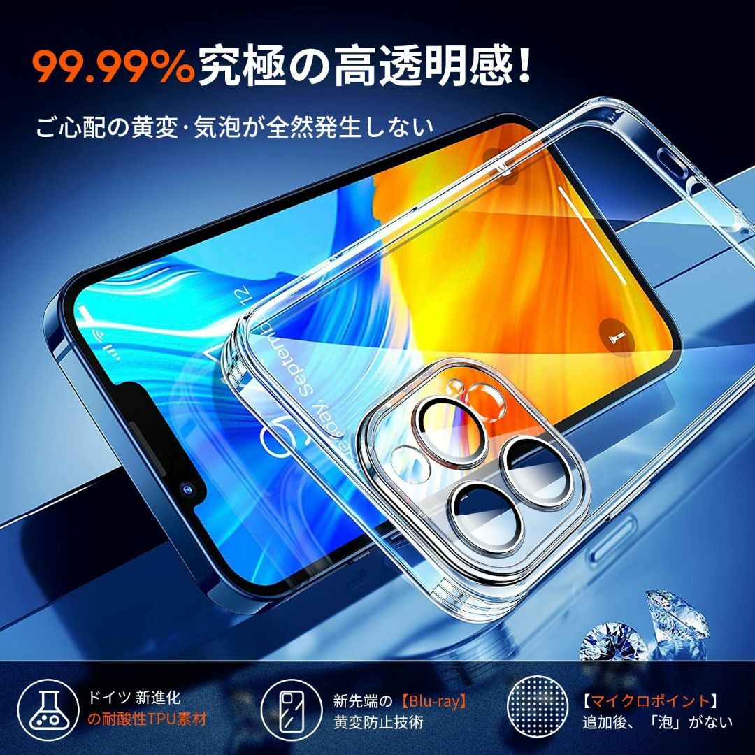 【新着商品】【米軍規格・カメラ レンズ の一体型保護】 HUOYUO に対応 i スマホ/家電/カメラのスマホアクセサリー(その他)の商品写真