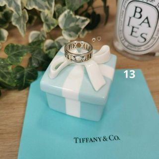 ティファニー(Tiffany & Co.)のティファニー　アトラスオープンリング　13号　スターリングシルバー　エタニティ(リング(指輪))