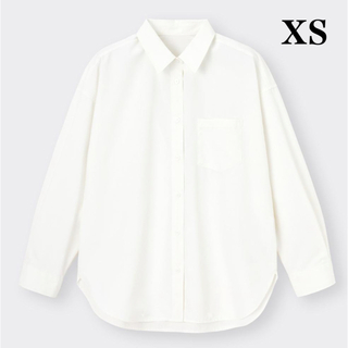 ジーユー(GU)のGU ジーユー　オーバーサイズシャツ(長袖) UVカット(シャツ/ブラウス(長袖/七分))