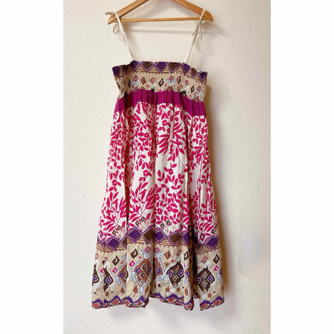 サマードレス　サス付きスカート レディースのスカート(ロングスカート)の商品写真