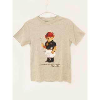 Ralph Lauren - 【夏物 新入荷!】[ラルフローレン/Ralph Lauren]140cm 半袖Tシャツ/半袖カットソー グレー ベア【中古】子供服 キッズ kids ジュニア 男の子 女の子 夏 tops 105042