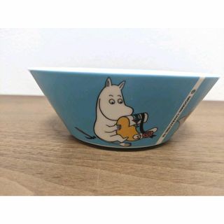 アラビア(ARABIA)のアラビア　arabia　ムーミン　ターコイズ　ボウル　新品(食器)