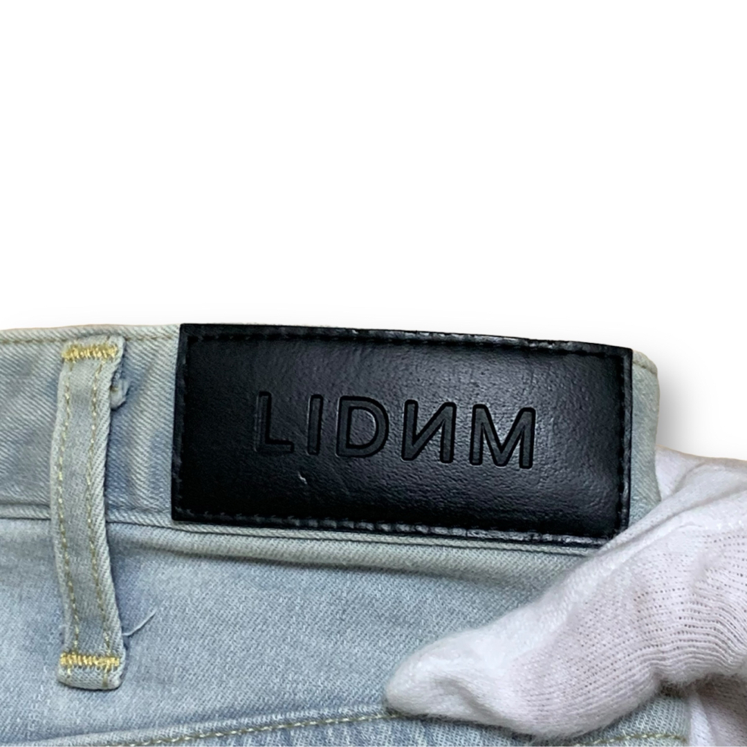 LIDNM(リドム)のLIDNM リドム スキニー ストレッチ W27 ウエスト76cm ジーンズ メンズのパンツ(デニム/ジーンズ)の商品写真