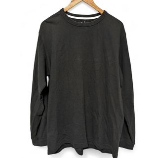 ムジルシリョウヒン(MUJI (無印良品))の難アリ☆無印良品☆黒ロンＴ☆XL(Tシャツ/カットソー(七分/長袖))