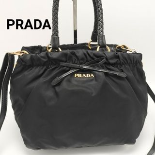 プラダ(PRADA)の極美品✨プラダ　2wayバッグ　ブラック　黒(トートバッグ)