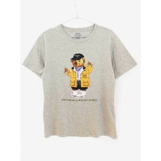 ラルフローレン(Ralph Lauren)の【夏物 新入荷!】[ラルフローレン/Ralph Lauren]150cm 半袖Tシャツ/半袖カットソー グレー ベア【中古】子供服 キッズ kids ジュニア 男の子 女の子 夏 tops 105042(Tシャツ/カットソー)