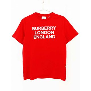 バーバリー(BURBERRY)の【夏物 新入荷!】[バーバリー/BURBERRY]152cm 半袖Tシャツ/半袖カットソー 赤【中古】子供服 キッズ kids ジュニア 男の子 女の子 夏 tops 105042(Tシャツ/カットソー)