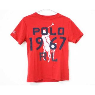 ラルフローレン(Ralph Lauren)の【夏物 新入荷!】〓ラルフローレン/Ralph Lauren〓140cm 半袖Tシャツ/半袖カットソー 赤【中古】 子供服 キッズ kids ジュニア 男の子 女の子  夏 tops 034042(Tシャツ/カットソー)