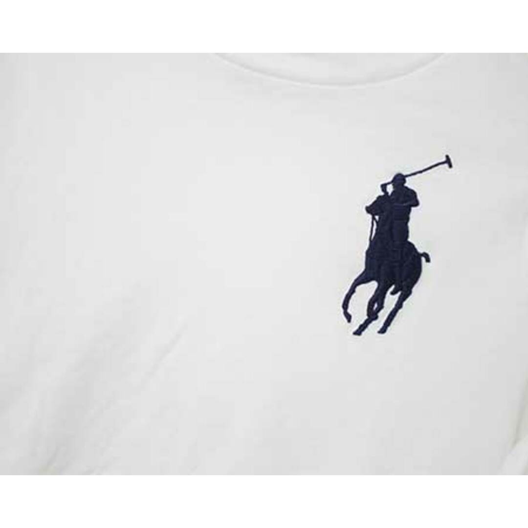 Ralph Lauren(ラルフローレン)の【夏物 新入荷!】〓ラルフローレン/Ralph Lauren〓140cm 半袖Tシャツ/半袖カットソー 白 【中古】子供服 キッズ kids ジュニア 男の子 女の子  夏 tops 034042 キッズ/ベビー/マタニティのキッズ服女の子用(90cm~)(Tシャツ/カットソー)の商品写真