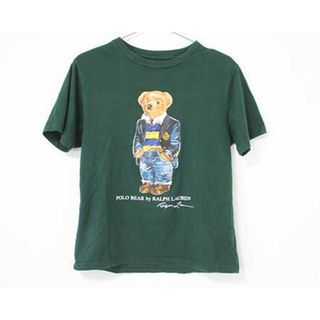 ラルフローレン(Ralph Lauren)の【夏物 新入荷!】〓ラルフローレン/Ralph Lauren〓150cm 半袖Tシャツ/半袖カットソー 深緑【中古】 子供服 キッズ kids ジュニア 男の子 女の子  夏 tops 034042(Tシャツ/カットソー)