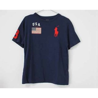 ラルフローレン(Ralph Lauren)の【夏物 新入荷!】〓ラルフローレン/Ralph Lauren〓150cm 半袖Tシャツ/半袖カットソー 紺 【中古】子供服 キッズ kids ジュニア 男の子 女の子  夏 tops 034042(Tシャツ/カットソー)