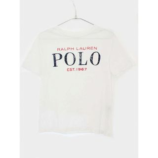 ラルフローレン(Ralph Lauren)の【夏物 新入荷!】[ラルフローレン/Ralph Lauren]140cm 半袖Tシャツ/半袖カットソー 白【中古】子供服 キッズ kids ジュニア 男の子 女の子 夏 tops 105042(Tシャツ/カットソー)