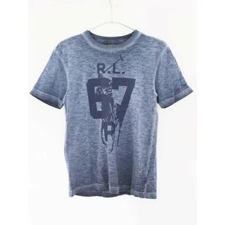 ラルフローレン(Ralph Lauren)の【夏物 新入荷!】[ラルフローレン/Ralph Lauren]160cm 半袖Tシャツ/半袖カットソー ブルー【中古】子供服 キッズ kids ジュニア 男の子 夏 tops 105042(Tシャツ/カットソー)