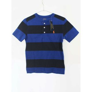 ラルフローレン(Ralph Lauren)の【夏物 新入荷!】新品 未使用品[ラルフローレン/Ralph Lauren]140cm 半袖Tシャツ/半袖カットソー 青×紺 子供服 キッズ kids ジュニア 男の子 夏 tops 105042(Tシャツ/カットソー)