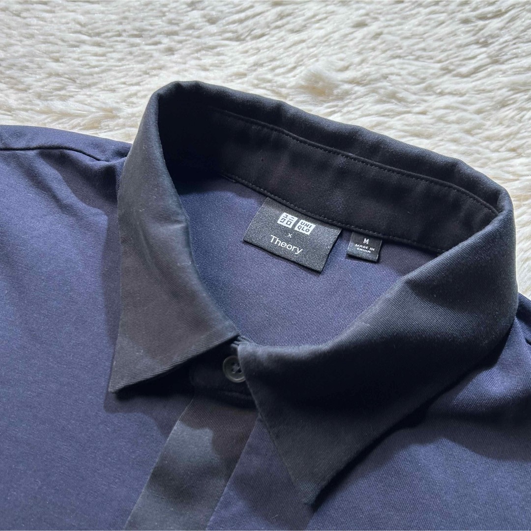 UNIQLO(ユニクロ)のUNIQLO×TheoryユニクロセオリーAiRismドライポロシャツMサイズ メンズのトップス(ポロシャツ)の商品写真