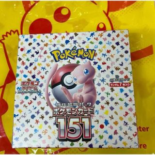 ポケモン(ポケモン)の強化拡張パック「ポケモンカード151（イチゴーイチ）」 未開封BOX 1BOX(Box/デッキ/パック)