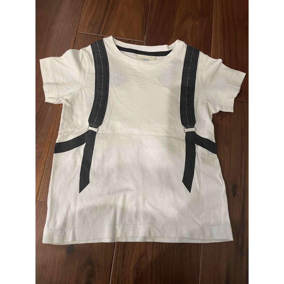 FENDI(フェンディ)のFENDI だまし絵 モンスター Tシャツ 3A キッズ/ベビー/マタニティのキッズ服男の子用(90cm~)(Tシャツ/カットソー)の商品写真